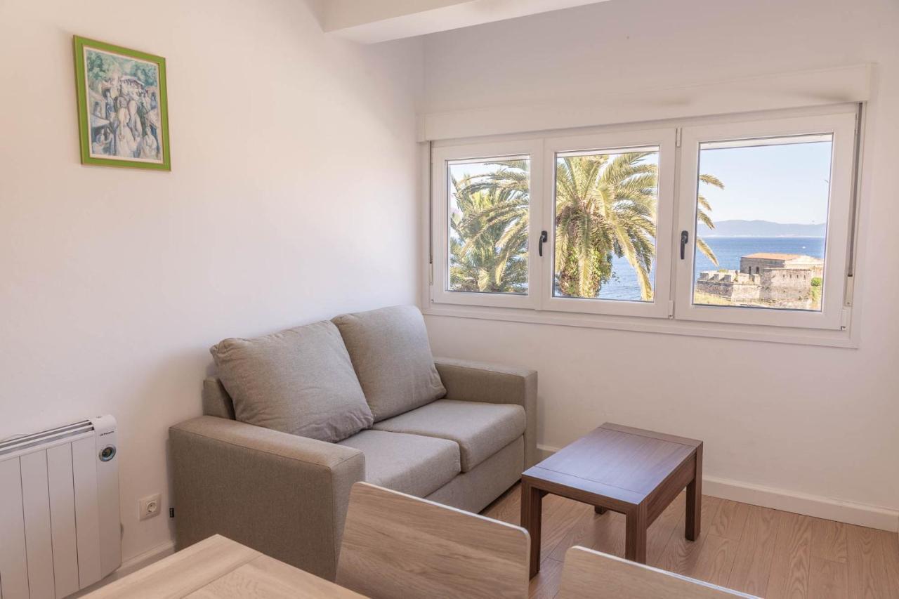 Apartamento Finisterre Con Vistas Al Mar Y Playa Dış mekan fotoğraf