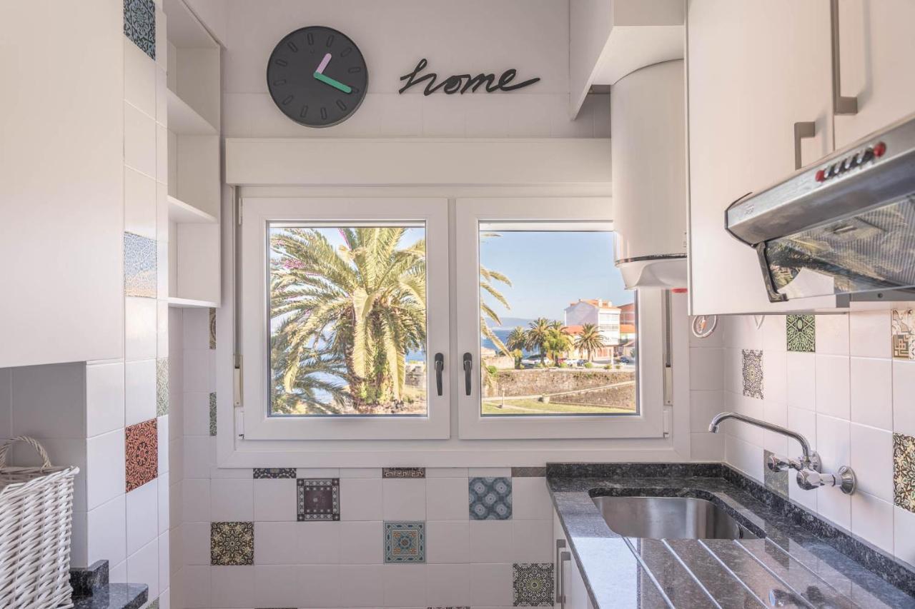 Apartamento Finisterre Con Vistas Al Mar Y Playa Dış mekan fotoğraf